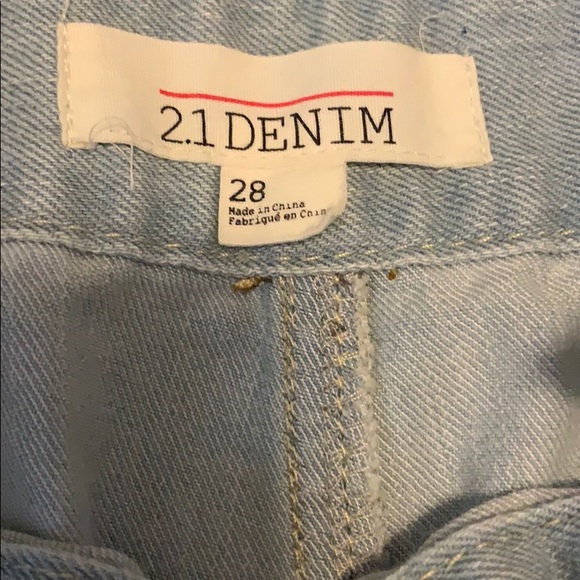 2.1 denim jean shorts - Picture 3 of 3